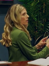 Andrea Bogart Hidden Murder Island Green Blazer
