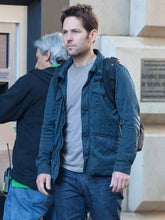 Ant Man Paul Rudd Black Cotton Jacket