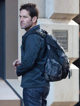 Ant Man Paul Rudd Black Cotton Jacket