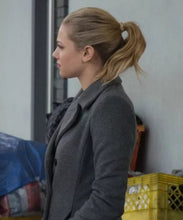 Betty Cooper Riverdale S02 Grey Peacoat