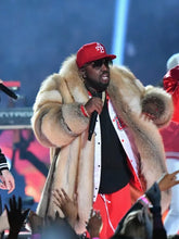 Big Boi Super Bowl Fur Coat