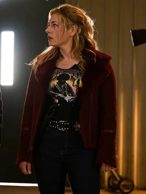 Big Sky Season 03 Jenny Hoyt Leather Jacket