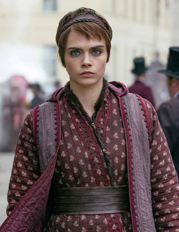 Carnival Row Cara Delevingne Pink Cotton Vest