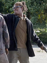 Corey Hawkins The Walking Dead Black Jacket