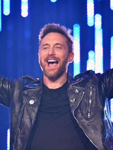 25th MTV Europe Music Awards David Guetta Leather Jacket