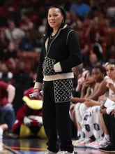 Dawn Staley Louis Vuitton Black Tracksuit