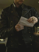 Golden Blade Lockwood & Co Black Leather Jacket