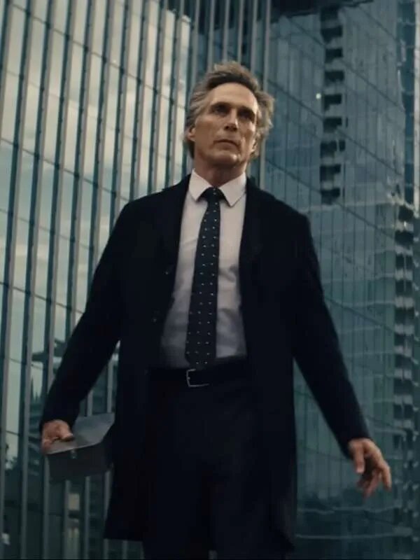 William Fichtner Hypnotic 2023 Black Coat