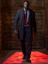 Luther The Fallen Sun Idris Elba Grey Coat
