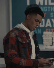 Jabari Banks Bel Air Shirt Jacket