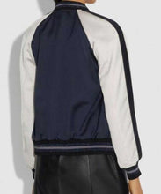 Lili Reinhart Riverdale S04 Blue and White Bomber Jacket
