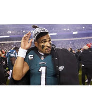 Super Bowl LVII Jalen Hurts Black Cape Coat