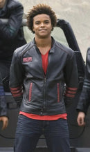 Power Rangers Scott Truman RPM Red Leather Jacket