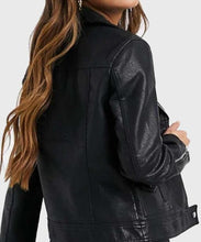 Riverdale S05 Toni Topaz Black Biker Leather Jacket