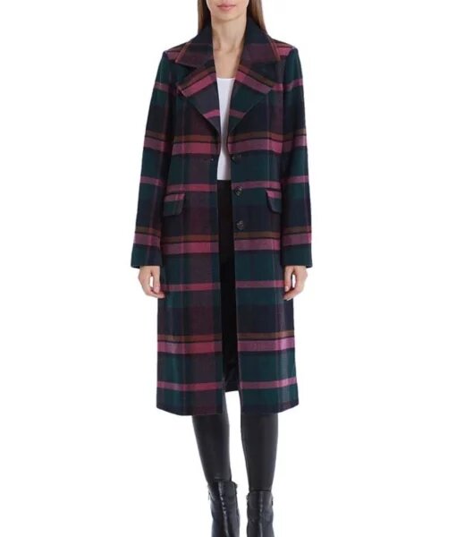 Camila Mendes Riverdale S05 Veronica Lodge Plaid Coat