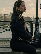 Asia Ortega Sky High Black Jacket