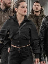 Asia Ortega Sky High Black Jacket