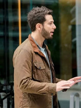 So Help Me Todd Brown Cotton Jacket