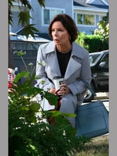 So Help Me Todd Margaret Blue Trench Coat