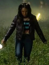 Teen Monica The Way Home S01 Leather Jacket
