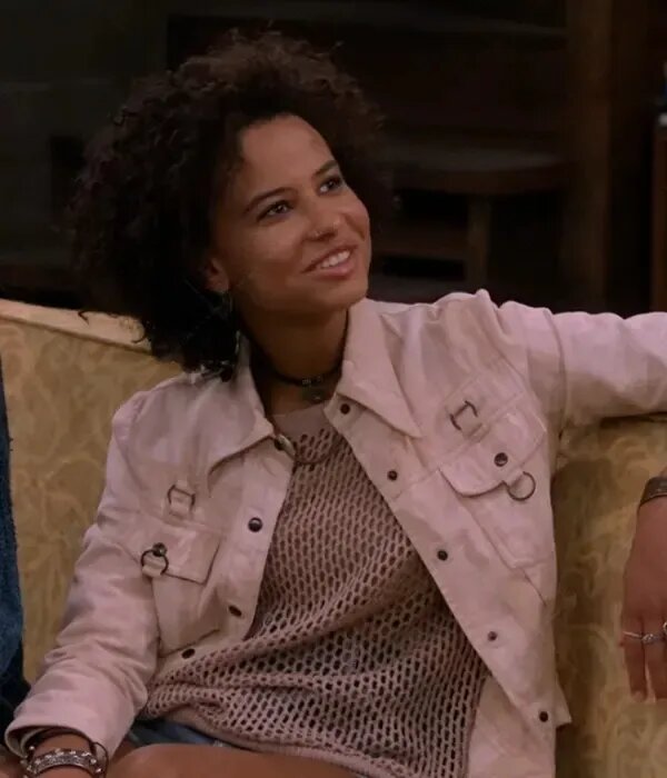 That ?90s Show Ashley Aufderheide White Jacket