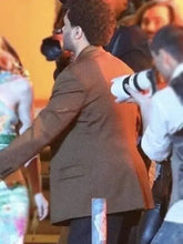 The Idol Tedros Brown Blazer