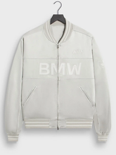 Kith BMW Souvenir Moto jacket white front view studio shot