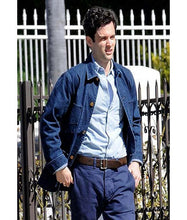 Penn Badgley You S02 Joe Goldberg Blue Denim Jacket