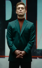 Berlin 2023 Pedro Alonso Green Blazer