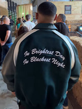 Green Lantern jacket back embroidery In Brightest Day In Blackest Night
