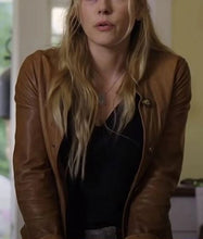 Big Sky Jenny Hoyt Brown Leather Jacket