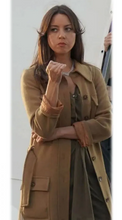 Aubrey Plaza Operation Fortune Coat