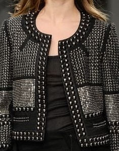 Womens Winter Black Cotton Jacket